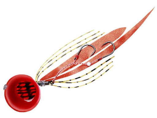 Major Craft Metal Jig Tai Chisel 160G Red Orange TM-160 Size 8-Kiichin - The #1 Place for Japanese Goods in Your Hand!