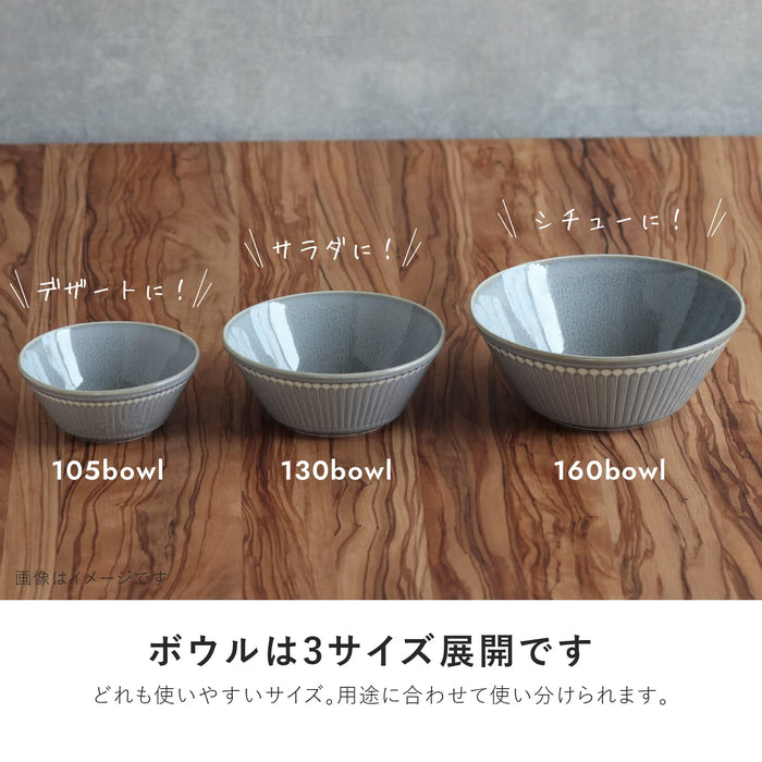 Minoru Pottery Mino Ware Albee Bowl 160 Pack Navy Ceramic Dinnerware-Kiichin - The #1 Place for Japanese Goods in Your Hand!