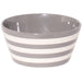 Minoru Pottery Small Gray Water-Repellent Bowl Plantery Border M-Kiichin - The #1 Place for Japanese Goods in Your Hand!
