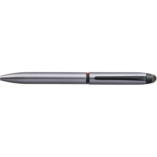 Mitsubishi Pencil Jet Stream 3-Color Retractable Ballpoint & Touch Pen 0.5mm Silver-Kiichin - The #1 Place for Japanese Goods in Your Hand!