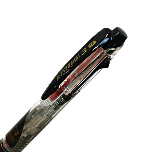 Mitsubishi Pencil Jetstream 3-Color Ballpoint Pen 1.0 Point Transparent Easy Writing-Kiichin - The #1 Place for Japanese Goods in Your Hand!