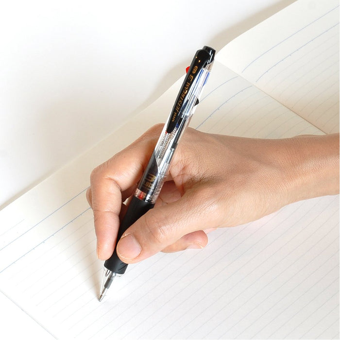 Mitsubishi Pencil Jetstream 3-Color Ballpoint Pen 1.0 Point Transparent Easy Writing-Kiichin - The #1 Place for Japanese Goods in Your Hand!