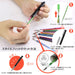 Mitsubishi Pencil Style Fit 0.38 Orange Ballpoint Pen Refill 10 Pieces-Kiichin - The #1 Place for Japanese Goods in Your Hand!