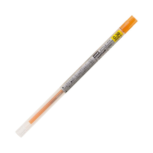 Mitsubishi Pencil Umr10938.4 Ballpoint Pen Refill 0.38 Style Fit Orange-Kiichin - The #1 Place for Japanese Goods in Your Hand!