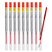 Mitsubishi Pencil Style Fit Signo 0.38 Red Ballpoint Pen Refill Pack of 10-Kiichin - The #1 Place for Japanese Goods in Your Hand!