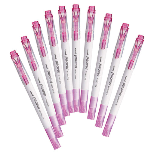 Mitsubishi Pencil Propass Light Pink Color Markers Hako Pus103T.51 Pack of 10-Kiichin - The #1 Place for Japanese Goods in Your Hand!