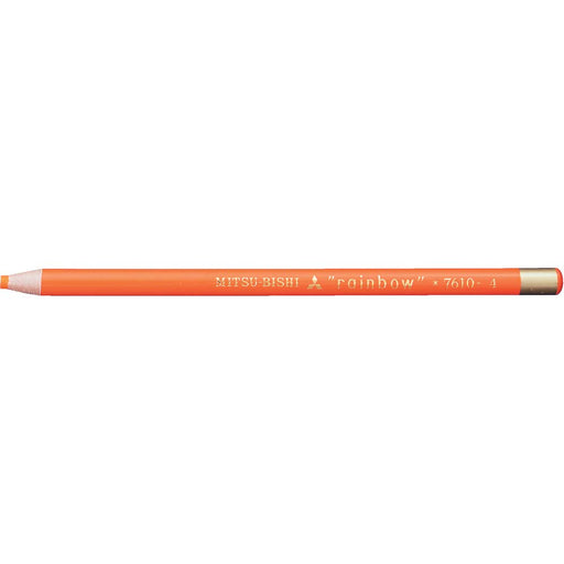 Mitsubishi Pencil No.7610 - Pack of 12 Orange Aqueous Colored Pencils-Kiichin - The #1 Place for Japanese Goods in Your Hand!