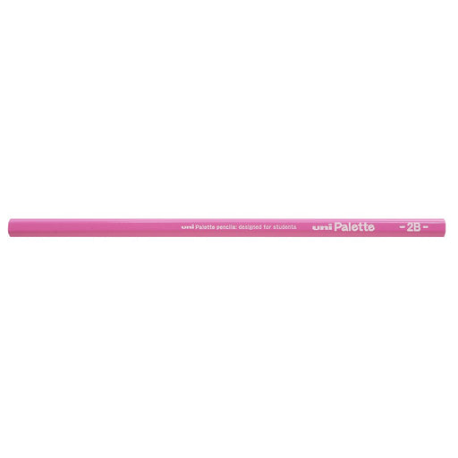 Mitsubishi Pencil Uni Palette 2B Drawing Pencils in Pastel Pink - Pack of 12-Kiichin - The #1 Place for Japanese Goods in Your Hand!
