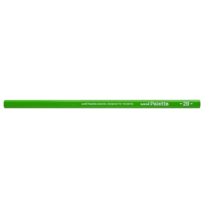 Mitsubishi Pencil Uni Palette 2B Drawing Pencil in Pastel Green Pack of 12-Kiichin - The #1 Place for Japanese Goods in Your Hand!