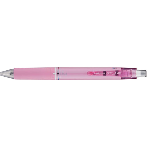 Mitsubishi Pencil Uniball Re3 Erasable 3 Color Ballpoint Pen 0.5mm Light Pink-Kiichin - The #1 Place for Japanese Goods in Your Hand!