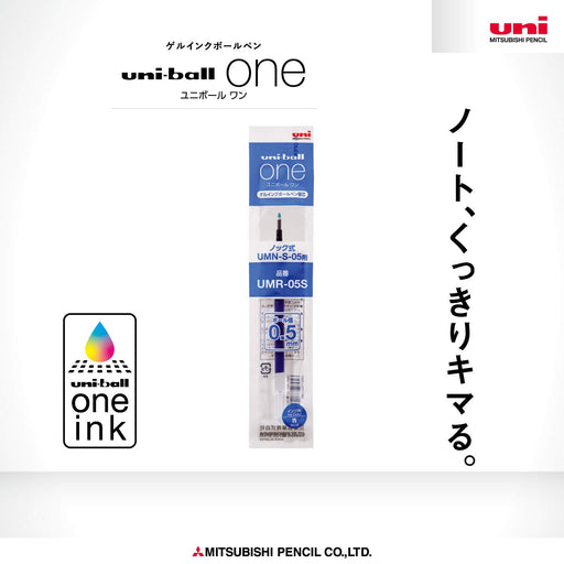 Mitsubishi Pencil Uniball One Gel Ballpoint Pen Refill 0.5 Blue 10 Pieces Pack-Kiichin - The #1 Place for Japanese Goods in Your Hand!