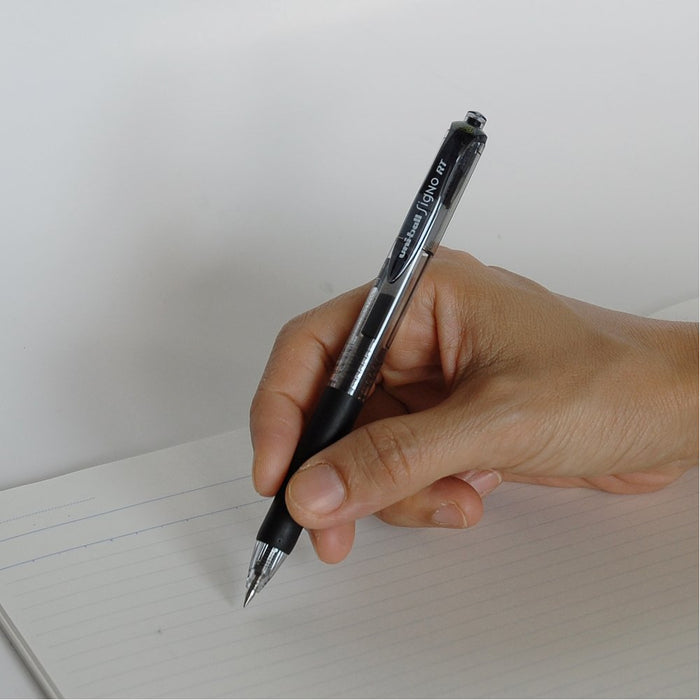 Mitsubishi Pencil Signo Rt Gel Ballpoint Pen Black 0.38mm 5 Pieces Pack-Kiichin - The #1 Place for Japanese Goods in Your Hand!