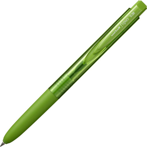 Mitsubishi Pencil Signo Rt1 Gel Ballpoint Pen 0.38mm Lime Green 10-Pack-Kiichin - The #1 Place for Japanese Goods in Your Hand!