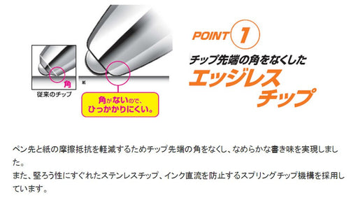 Mitsubishi Pencil Signo Rt1 0.5 Red Gel Ballpoint Pen Pack of 10-Kiichin - The #1 Place for Japanese Goods in Your Hand!