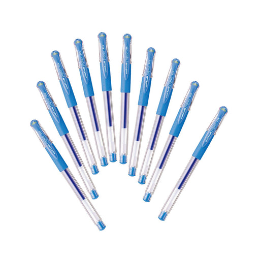 Mitsubishi Pencil Uniball Signo 0.38 Light Blue Gel Ballpoint - Pack of 10-Kiichin - The #1 Place for Japanese Goods in Your Hand!