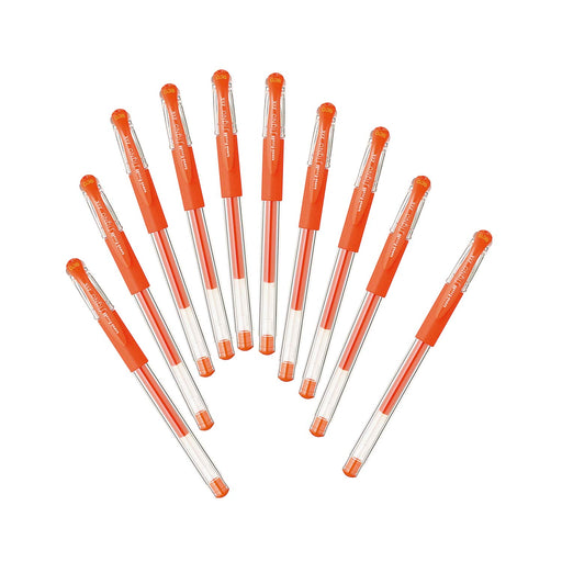 Mitsubishi Pencil Uniball Signo Gel Pen 0.38mm Mandarin Orange Pack of 10-Kiichin - The #1 Place for Japanese Goods in Your Hand!