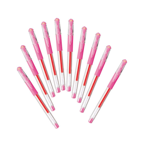 Mitsubishi Pencil Uniball Signo 0.38 Gel Pen 10 Pieces in Pink-Kiichin - The #1 Place for Japanese Goods in Your Hand!