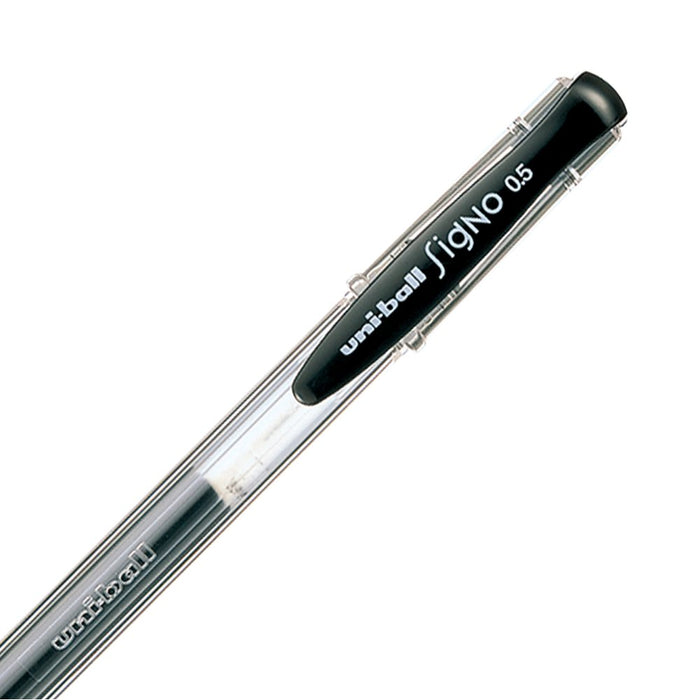 Mitsubishi Pencil Signo Gel Ink Ballpoint Pen 0.5 Black 5 Pack-Kiichin - The #1 Place for Japanese Goods in Your Hand!