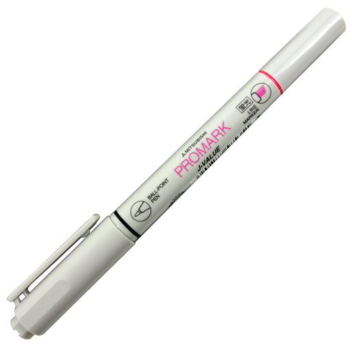 Mitsubishi Pencil ProMark Pb105T.13 Dual-Function Highlighter Ballpoint Pen Peach 10-Pack-Kiichin - The #1 Place for Japanese Goods in Your Hand!