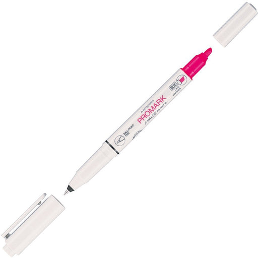 Mitsubishi Pencil ProMark Pb105T.13 Dual-Function Highlighter Ballpoint Pen Peach 10-Pack-Kiichin - The #1 Place for Japanese Goods in Your Hand!