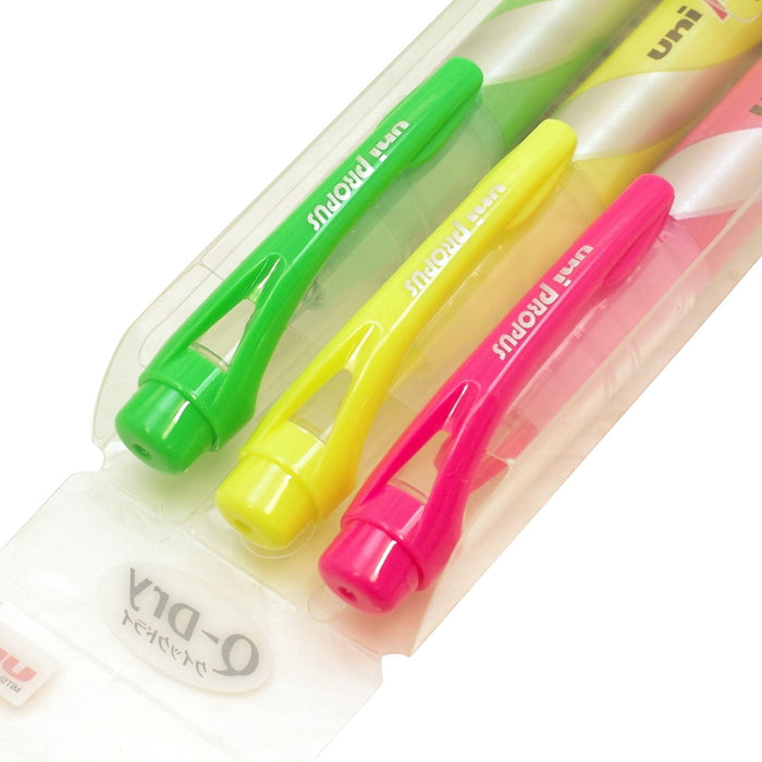 Mitsubishi Pencil Propass Window Quick Dry Highlighter Set 3 Colors-Kiichin - The #1 Place for Japanese Goods in Your Hand!