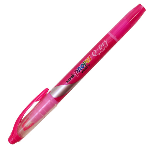 Mitsubishi Pencil Propus Quick-Dry Pink Highlighter PUS138T.13-Kiichin - The #1 Place for Japanese Goods in Your Hand!