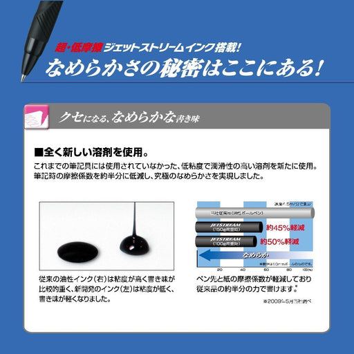 Mitsubishi Pencil Jet Stream 4+1 in Mint Green - Smooth 0.5mm Multi-Pen-Kiichin - The #1 Place for Japanese Goods in Your Hand!