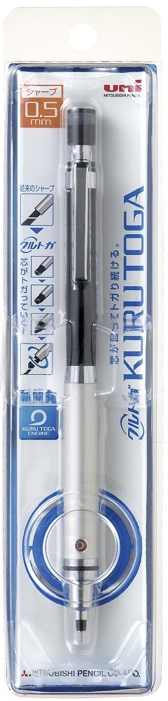 Mitsubishi Pencil - Kurtoga High Grade Mechanical Pencil 0.5mm Black M510121P.24-Kiichin - The #1 Place for Japanese Goods in Your Hand!