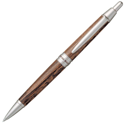 Mitsubishi Pencil Pure Malt Mechanical Pencil 0.5 Dark Brown Wooden Shaft M51025.22-Kiichin - The #1 Place for Japanese Goods in Your Hand!