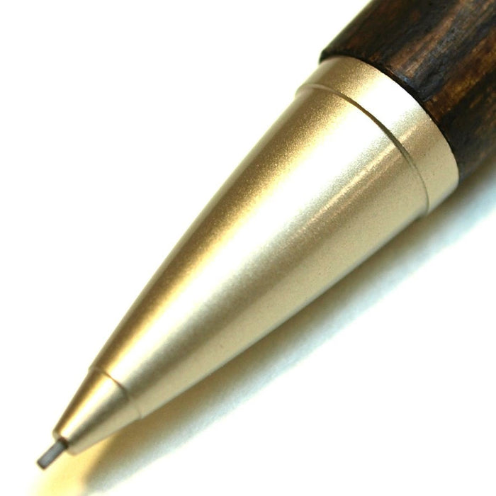Mitsubishi Pencil Pure Malt Mechanical Pencil 0.5 Dark Brown Wooden Shaft M51025.22-Kiichin - The #1 Place for Japanese Goods in Your Hand!