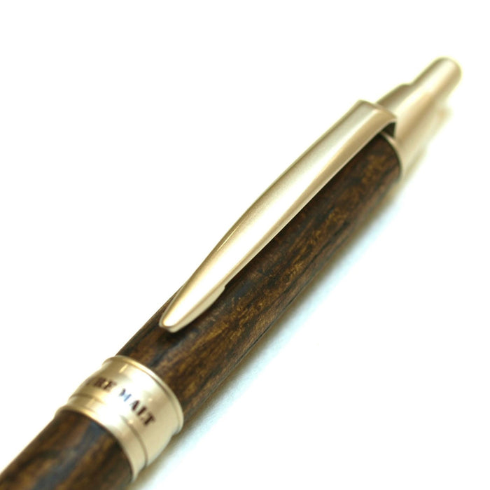 Mitsubishi Pencil Pure Malt Mechanical Pencil 0.5 Dark Brown Wooden Shaft M51025.22-Kiichin - The #1 Place for Japanese Goods in Your Hand!