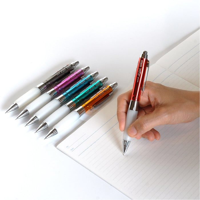 Mitsubishi Pencil Uni Alpha Gel Mechanical Pencil 0.5 Chrome Red - M5618Gg1Pc.15-Kiichin - The #1 Place for Japanese Goods in Your Hand!