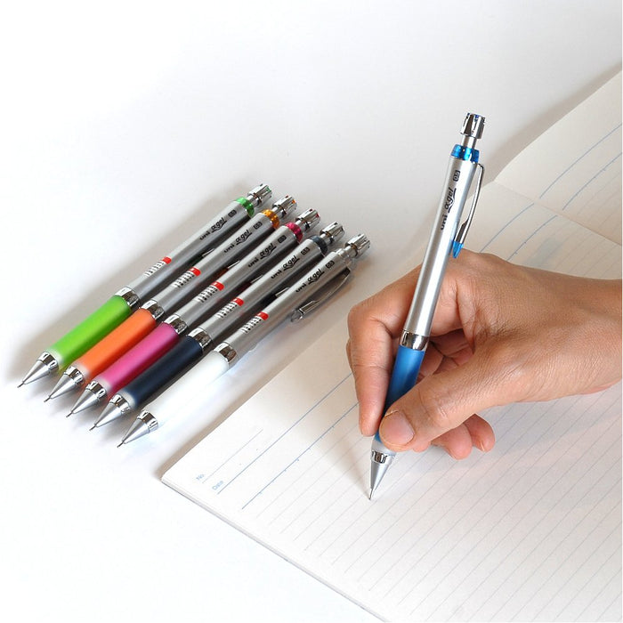 Mitsubishi Pencil Uni Alpha Gel Slim Mechanical 0.5 Orange M5807Gg1P.4-Kiichin - The #1 Place for Japanese Goods in Your Hand!