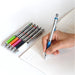Mitsubishi Pencil Uni Alpha Gel Slim Mechanical 0.5 Orange M5807Gg1P.4-Kiichin - The #1 Place for Japanese Goods in Your Hand!