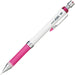 Mitsubishi Pencil Uni Alpha Gel Slim Mechanical Pencil 0.5mm White Pink-Kiichin - The #1 Place for Japanese Goods in Your Hand!