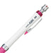 Mitsubishi Pencil Uni Alpha Gel Slim Mechanical Pencil 0.5mm White Pink-Kiichin - The #1 Place for Japanese Goods in Your Hand!