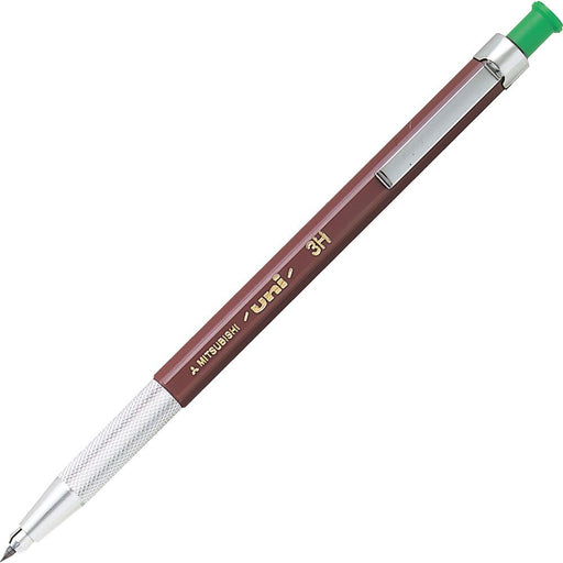 Mitsubishi Pencil Uni Holder 2 3H Yellow-Green Mechanical Pencil Mh5003H-Kiichin - The #1 Place for Japanese Goods in Your Hand!