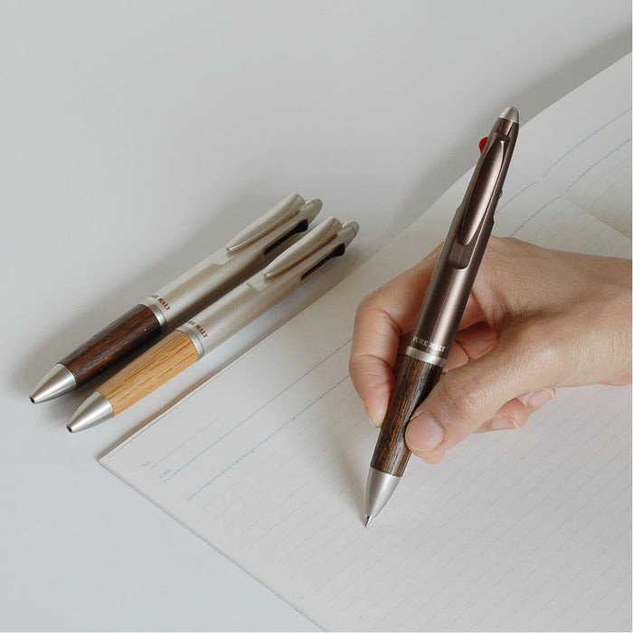 Mitsubishi Pencil Pure Malt 2&1 Dark Brown Multi-Function Pen MSXE310050722-Kiichin - The #1 Place for Japanese Goods in Your Hand!