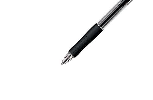 Mitsubishi Pencil Raku Knock Oil-Based Ballpoint Pen Black 24 Pack-Kiichin - The #1 Place for Japanese Goods in Your Hand!