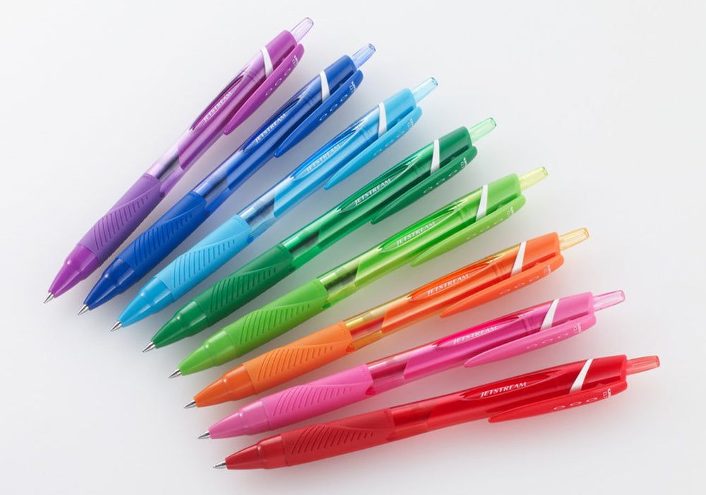 Mitsubishi Pencil Jet Stream 0.7 Green Ballpoint Pen Easy-To-Write Pack of 10-Kiichin - The #1 Place for Japanese Goods in Your Hand!