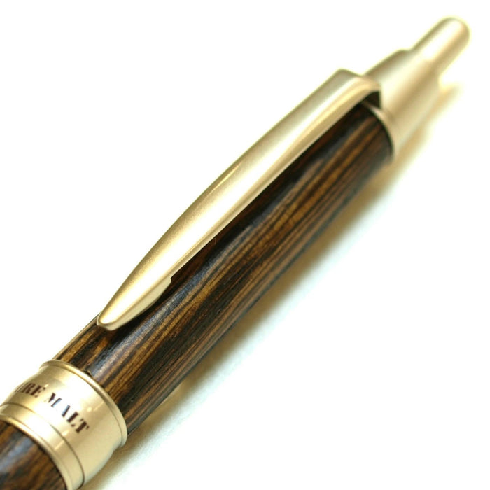Mitsubishi Pencil Pure Malt Dark Brown Ballpoint Pen 0.7 Point Oil-Based Ink-Kiichin - The #1 Place for Japanese Goods in Your Hand!