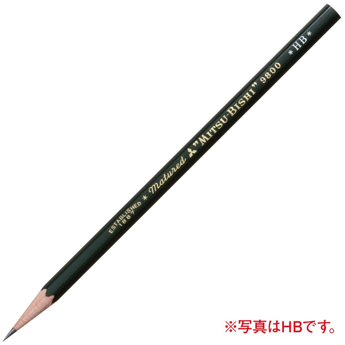 Mitsubishi Pencil K9800B - Premium Quality B-Grade Pencils Pack of 12-Kiichin - The #1 Place for Japanese Goods in Your Hand!