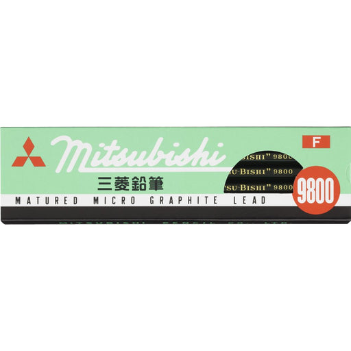 Mitsubishi Pencil 9800 F Pack of 12 Durable Quality Pencils-Kiichin - The #1 Place for Japanese Goods in Your Hand!
