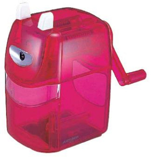 Mitsubishi Pencil Sharpener Kh-30 Manual Transparent Pink - Model Kh30T.13-Kiichin - The #1 Place for Japanese Goods in Your Hand!