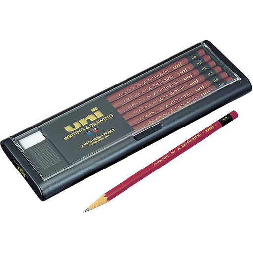 Mitsubishi Pencil Uni HB 1 Dozen Set - High-Quality Drawing and Writing Tool-Kiichin - The #1 Place for Japanese Goods in Your Hand!