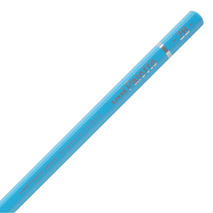 Mitsubishi Pencil Unipalette Unistar 2B Pastel Blue with Red 12 Piece Set-Kiichin - The #1 Place for Japanese Goods in Your Hand!