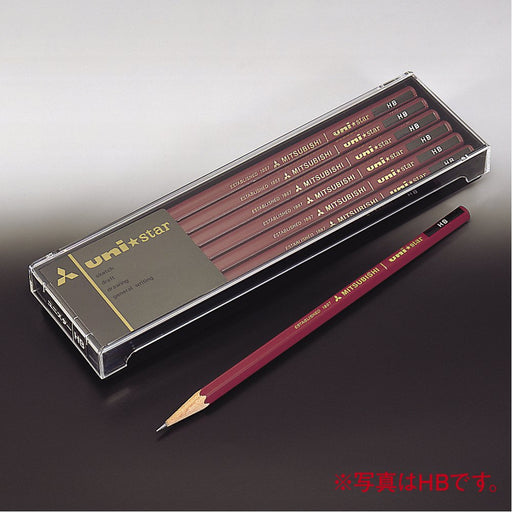 Mitsubishi Pencil Unistar 4B Pack of 12 - Premium Quality Mitsubishi Pencils-Kiichin - The #1 Place for Japanese Goods in Your Hand!