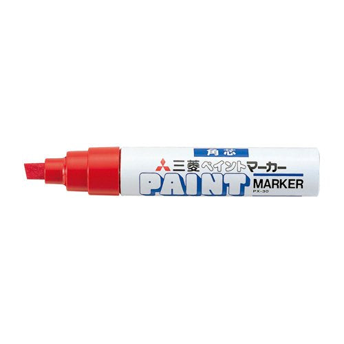 Mitsubishi Pencil Uni Opaque Bold Red Oil-Based Paint Marker Px30.15-Kiichin - The #1 Place for Japanese Goods in Your Hand!