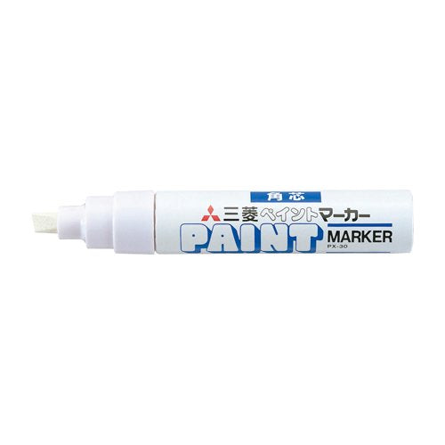 Mitsubishi Pencil Uni Opaque Oil-Based Bold White Paint Marker Px30.1-Kiichin - The #1 Place for Japanese Goods in Your Hand!