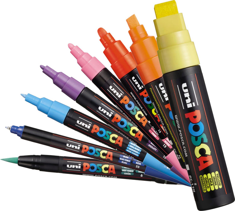 Mitsubishi Pencil Uni Water-Based Uniposca Extra Fine Light Blue Marker-Kiichin - The #1 Place for Japanese Goods in Your Hand!
